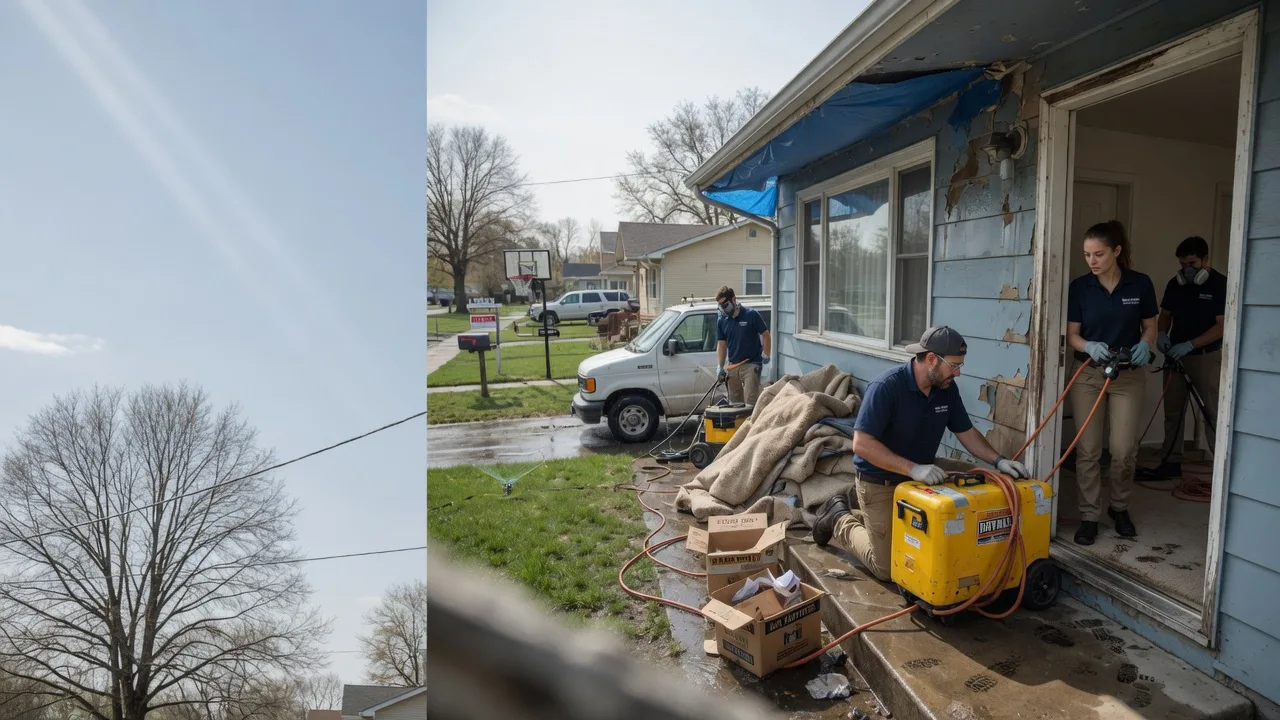Basement Flood Cleanup in Neillsville, WI near me
